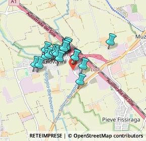 Mappa Via Pietro Nenni, 26851 Borgo San Giovanni LO, Italia (0.591)