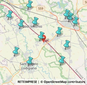 Mappa Via Pietro Nenni, 26851 Borgo San Giovanni LO, Italia (4.83615)