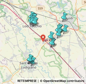 Mappa Via Pietro Nenni, 26851 Borgo San Giovanni LO, Italia (3.5015)
