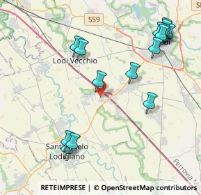 Mappa Via Pietro Nenni, 26851 Borgo San Giovanni LO, Italia (4.84688)