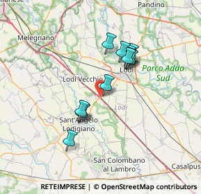 Mappa Via Sant' Antonio, 26854 Pieve Fissiraga LO, Italia (5.715)