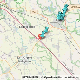 Mappa Via Sant' Antonio, 26854 Pieve Fissiraga LO, Italia (5.35091)