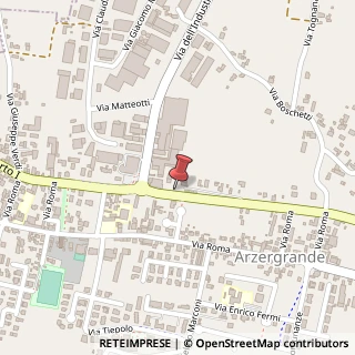 Mappa Via Umberto I°, 65, 35020 Arzergrande, Padova (Veneto)