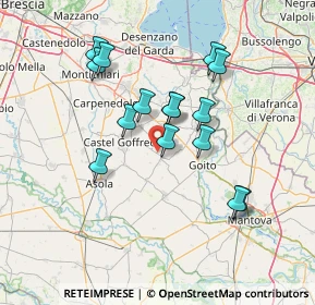 Mappa Via Testa, 46040 Castel Goffredo MN, Italia (12.762)