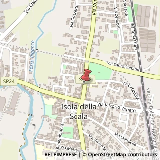 Mappa Via Camillo Benso Conte di Cavour, 18, 37063 Isola della Scala, Verona (Veneto)