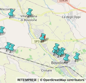 Mappa Via del Glicine, 37051 Bovolone VR, Italia (2.53833)