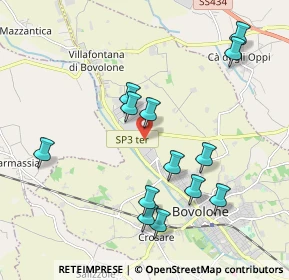 Mappa Via del Glicine, 37051 Bovolone VR, Italia (2.03077)