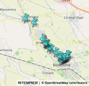 Mappa Via del Glicine, 37051 Bovolone VR, Italia (1.762)