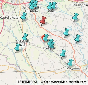 Mappa Via del Glicine, 37051 Bovolone VR, Italia (9.573)