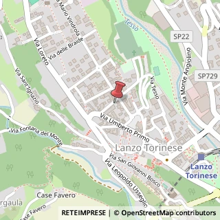 Mappa Via Vittorio Emanuele, 7, 10074 Lanzo Torinese, Torino (Piemonte)