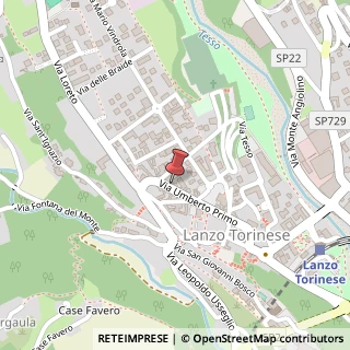 Mappa Via Umberto I, 19/b, 10074 Lanzo Torinese, Torino (Piemonte)