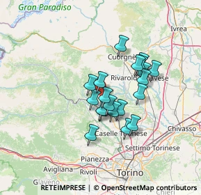 Mappa Località Vauda, 10070 Grosso TO, Italia (10.195)