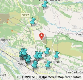 Mappa Località Vauda, 10070 Grosso TO, Italia (2.4675)