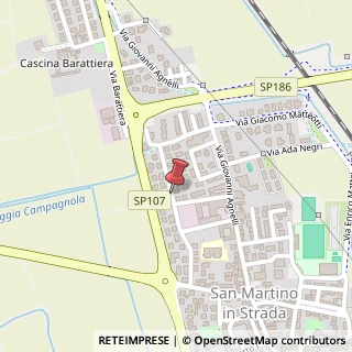 Mappa Via Alessandro Manzoni, 24, 26817 San Martino in Strada, Lodi (Lombardia)