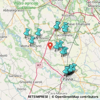Mappa Battuda, 27020 Battuda PV, Italia (8.062)