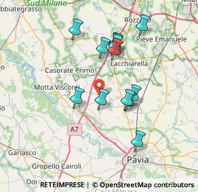 Mappa Battuda, 27020 Battuda PV, Italia (6.51846)