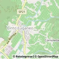 지도 Cinto Euganeo