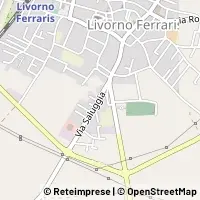 Map Livorno Ferraris