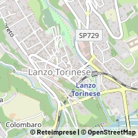 Kartta Lanzo Torinese