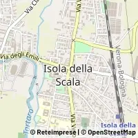 Kaart Isola della Scala