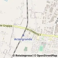 Map Arzergrande