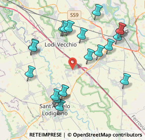 Mappa Via Alessandro Manzon, 26851 Borgo San Giovanni LO, Italia (4.33)