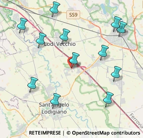 Mappa Via Alessandro Manzon, 26851 Borgo San Giovanni LO, Italia (4.6625)