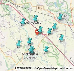 Mappa Calcutti, 26851 Borgo San Giovanni LO, Italia (3.72692)