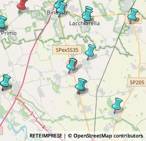 Mappa Frazione Osteriette, 27010 Vellezzo Bellini PV, Italia (6.3845)