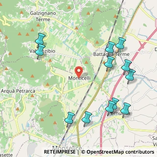 Mappa Via Monticelli, 35043 Monselice PD, Italia (2.55)