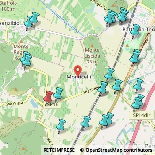 Mappa Via Monticelli, 35043 Monselice PD, Italia (1.53692)