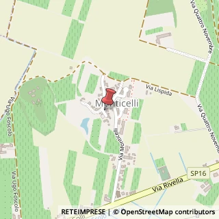 Mappa Via Monticelli, 11, 35043 Monselice, Padova (Veneto)