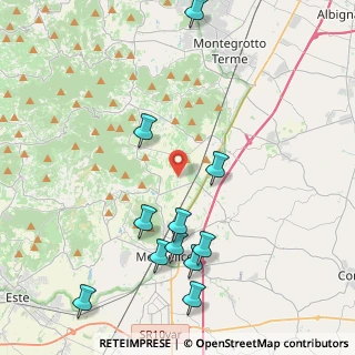 Mappa Via Monticelli, 35043 Monselice PD, Italia (4.68636)