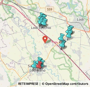 Mappa Via Aldo Moro, 26851 Borgo San Giovanni LO, Italia (3.67)