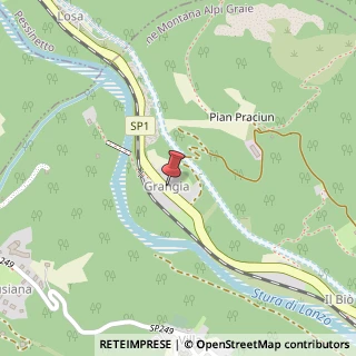 Mappa Piazza Europa, 16, 10070 Ceres, Torino (Piemonte)