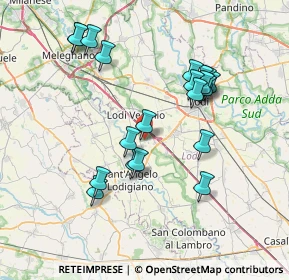 Mappa Via G. di Vittorio, 26851 Borgo San Giovanni LO, Italia (7.243)