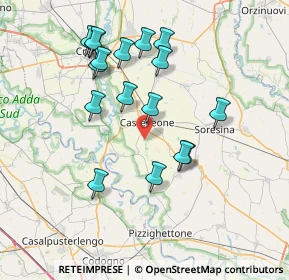 Mappa Villa Stella, 26012 Castelleone CR, Italia (7.34824)