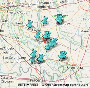 Mappa Villa Stella, 26012 Castelleone CR, Italia (12.0435)