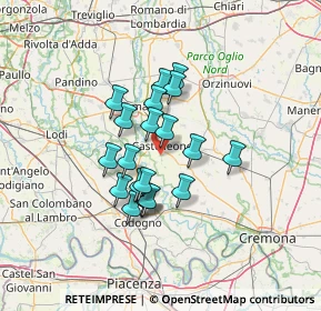 Mappa Villa Stella, 26012 Castelleone CR, Italia (10.086)