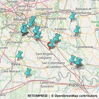 Mappa PIEVE, 26854 Pieve Fissiraga LO, Italia (17.8195)