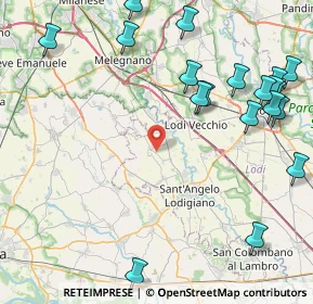 Mappa 26853 Caselle Lurani LO, Italia (11.2565)