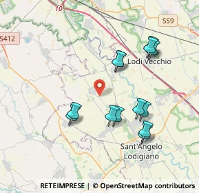 Mappa 26853 Caselle Lurani LO, Italia (3.64846)