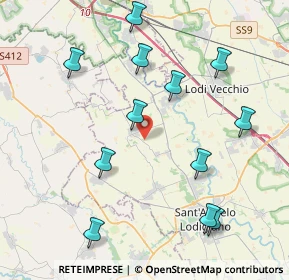 Mappa 26853 Caselle Lurani LO, Italia (4.45583)