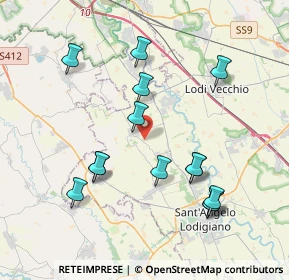 Mappa 26853 Caselle Lurani LO, Italia (3.94143)
