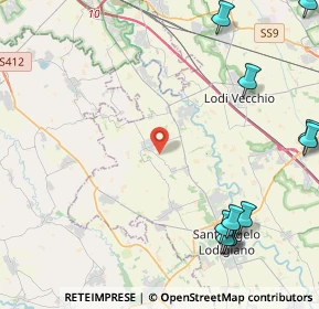 Mappa 26853 Caselle Lurani LO, Italia (6.96714)