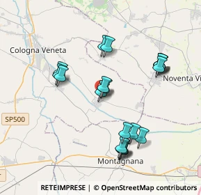 Mappa Via Zona Artigianale, 37040 Roveredo di Guà VR, Italia (3.696)