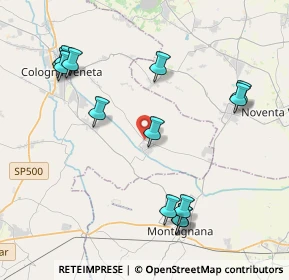 Mappa Via Rosa, 37040 Roveredo di Guà VR, Italia (4.56385)