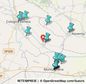 Mappa Via Rosa, 37040 Roveredo di Guà VR, Italia (4.43444)