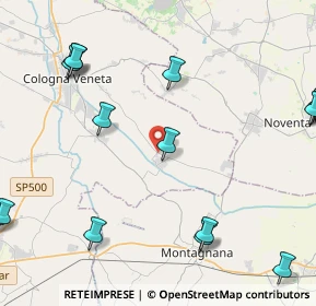 Mappa Via Rosa, 37040 Roveredo di Guà VR, Italia (6.5375)