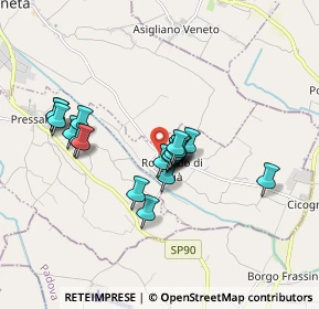 Mappa Via Rosa, 37040 Roveredo di Guà VR, Italia (1.3945)